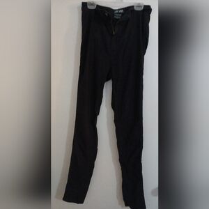 Pre-loved Teens Black Slim Fit Stretch Pants.
